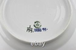 Antique Royal Copenhagen Blue Fluted Plain 25cm 9 Dinner Plates 175 X 4 1st