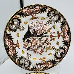 Antique Royal Crown Derby King's Of Old Japan 383 Pattern Dinner Plate Porcelain