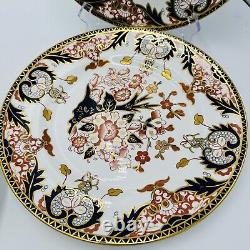 Antique Royal Crown Derby King's Of Old Japan 383 Pattern Dinner Plate Porcelain