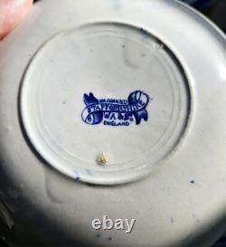 Antique Set Of 22 W Adams & Sons Staffordshire Blue Willow England Dishes