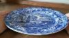 Antique Spode Blue Italian 9 75 Inch Dinner Plate Spode Blue And White China