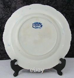 Antique Staffordshire Blue Transferware Capitol Washington 10 1/4 Plate