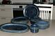 Arabia Finland Blue Kosmos Table Ware Design By Cunvor Olin-Gröngvist