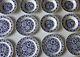 Arabia Gardenia Esteri Tomula Goran Back Plates 12 Pieces Finland 1973-74