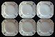 Art Deco Shelley Blue Iris Queen Anne Set of Large Plates 23.5cm 11561 723404 9