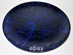 Au Gourmet, Italy Bloomingdale's 27/426, Blue Dinner Plate, 10 1/2 Lot ot 12