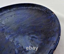 Au Gourmet, Italy Bloomingdale's 27/426, Blue Dinner Plate, 10 1/2 Lot ot 12