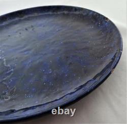 Au Gourmet, Italy Bloomingdale's 27/426, Blue Dinner Plate, 10 1/2 Lot ot 12