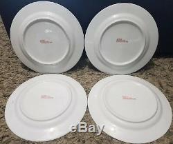 BOMBAY COMPANY Lot of 15 PIECES DINNER / LUNCH Plate TEA CUP White & Blue Floral