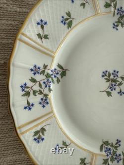 Bernardaud Limoges France Bleuets Blue Floral Dinner Plate 10 3/8