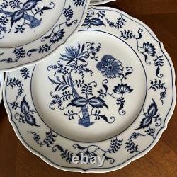 Blue Danube Blue Onion Dinner Plate Set of 5 USED from JAPAN F/S