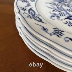 Blue Danube Blue Onion Dinner Plate Set of 5 USED from JAPAN F/S