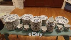 Blue Danube China Set 121 pcs (Lightly Used)