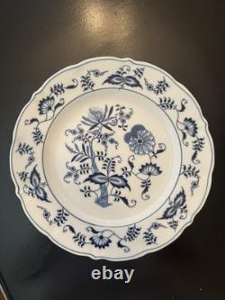Blue Danube Dinner Plate 10-1/4 Blue Onion Pattern 99183 set of 6
