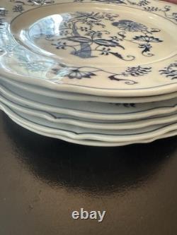 Blue Danube Dinner Plate 10-1/4 Blue Onion Pattern 99183 set of 6