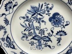 Blue Danube Japan Blue Onion Set of 4 Dinner Plates 10 3/8