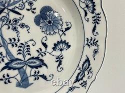 Blue Danube Porcelain Blue Onion Set of 11 Dinner Plates