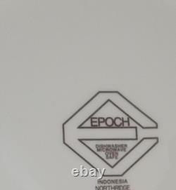 Blue Floral Dinner Plate Plates Set Of 4 Northridge By Epoch HTF