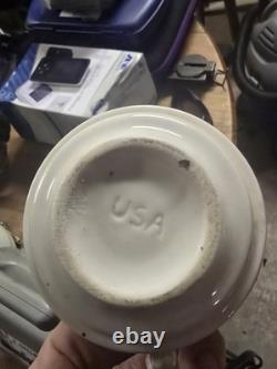 Blue Willow Ceramic Dinner Set Blue White Plates Bowls Cups Saucers Made in USA