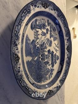Blue Willow Serving Plate Oval
