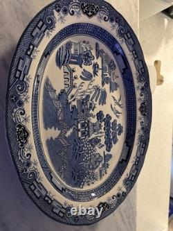 Blue Willow Serving Plate Oval