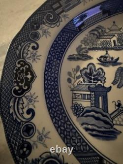 Blue Willow Serving Plate Oval