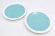 Brand tableware/dinner dessert blue plate/pair set/size length 19cm height