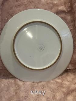 Caleca Set Of 7 Azzurro 11 1/8 Dinner Plates, Italy