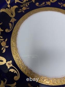 Cauldon Cobalt and Gold Dinner Plate L 5702 10 #3