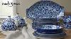 Ceramic Blue Dinner Set