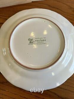 Ceramiche Italy For Cottage Industries San Francisco 6 DINNER PLATES Sardines
