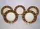 Charles Ahrenfeldt Limoges Depose Cobalt & Gold (Set of 5) 9 3/4 Dinner Plates
