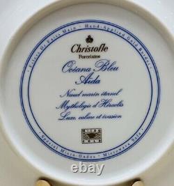 Christofle Oceania Bleu AIDA Dinner Plate Set of 5