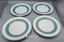 Christofle Torsade Bleue Bleu Blue Dinner Plates Set of 13-10 7/8 FREE USA SHIP