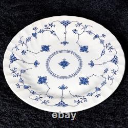Churchill Finlandia Blue Flowers Floral 10 Dinner Plates Made in England Set 6