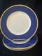 Coalport Athlone Blue 10 3/4 Dinner Plates Bone China England Cobalt