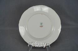 Coalport Cobalt & Raised Gold Scrollwork 9 Inch Dinner Plate Circa 1891 1920 F