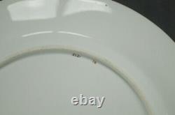 Coalport Cobalt & Raised Gold Scrollwork & Urns 10 1/4 Dinner Plate C1891-1920