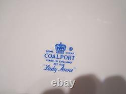 Coalport Lady Anne Cobalt Dinner Plate Brand New Vintage Bone China Made in Eng