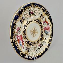 Coalport plate, flowers and birds pattern 759, 1815-1820