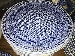 Cocema Fes Maroc Dinner Plate Moroccan Porcelain