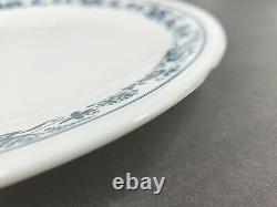 Corelle Old Town Blue (12) Dinner Plates (12) Salad Plates Set Onion Border Lot