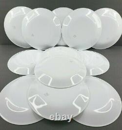 Corelle Old Town Blue (12) Dinner Plates (12) Salad Plates Set Onion Border Lot