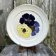 Denby England Dinner Plate Potpourri Hue Blue and Yellow Floral EUC 1974-81