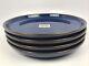 Denby Imperial Blue Coupe Dinner Plate Made in England 10 Inch Set of 4 New