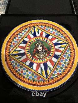 Dolce & Gabbana Carretto Sicilano 12 Charger Plate Msrp $395