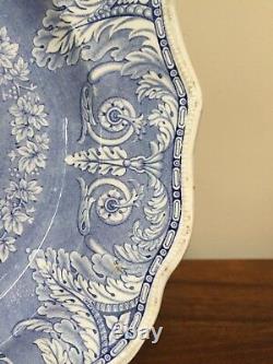 EKB Elkin, Knight & Bridgwood ETRUSCAN Transferware Dinner Plate c. 1830 (B)