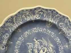 EKB Elkin, Knight & Bridgwood ETRUSCAN Transferware Dinner Plate c. 1830 (D)