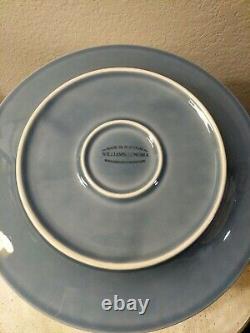 EUC Williams Sonoma Belvedere Cornflower Blue Dinner Plates Lot Of 10 Portugal