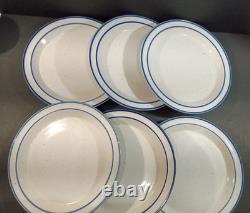 Earthstone Blue Reef Trend Pacific Dinner Plate (set of 6) VGC see description